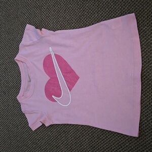 Girls Pink Nike T-Shirt